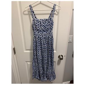 Blue Midi Sundress